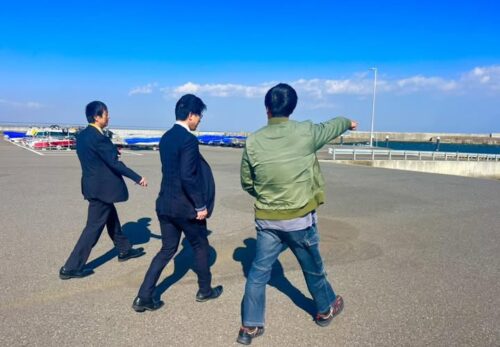 宮城県スポーツ協会様が閖上へ視察にお越しくださいました
