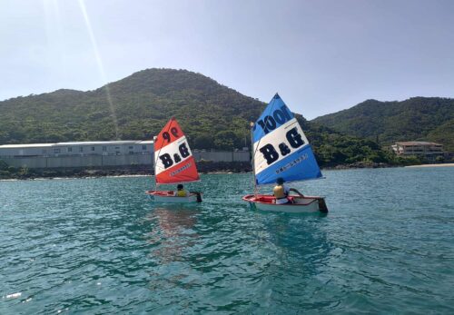 坊津B&G海洋センターでヨット教室を開講！