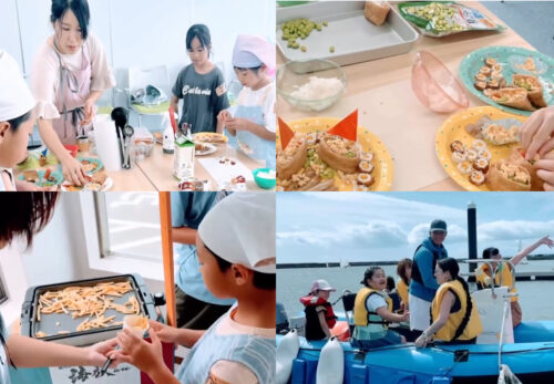 閖上ヨットハーバーで「クッキング＆ヨット体験会」を実施しました