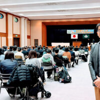 みやぎジュニアトップアスリートアカデミー　修了式　入講式