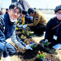 福島県復興祈念公園　植栽　ワークショップ
